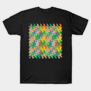 Dinosaur Tessellation T-Shirt